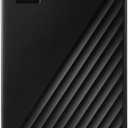 WD 1TB My Passport, Portable External Hard Drive, Black, backup software with defense against ransomware, and password protection, USB 3.1/USB 3.0 compatible - WDBYVG0010BBK-WESN