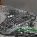 Orimade Over the Door Shower Caddy Adjustable 5 Tier Black,Bathroom Hanging Organizer Shelf Rustproof with 4 Hooks,Shower Basket with Soap Holder and Suction Cup