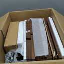 Huuger Nightstand with Charging Station, USB-C Port, Fluted Night Stand with Drawer, Bed Side Table with Solid Wood Feet, Open Storage, End Table with Raised Edge, for Bedroom, Walnut