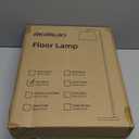 AKASUKI Floor Lamp for Living Room with 3 Color Temperatures, Foot Switch Standing Lamps for Living Room, Bedroom, Office, Arc Mordern Floor Lamp with 9W LED Bulb Included (White)