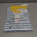 Women Striped Oversized Sweatshirt Long Sleeve Crewneck Hoodies Shirts 2024 Fall Pullover Top Trendy Preppy Clothes (L)