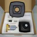 Black Shower Head And Faucet Set Complete With Valve Shower Fixtures With 6 Inch High Pressure Rain Shower Head Trim kit Regaderas Para bBao Modernas