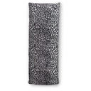 Sleeping Partners Super Soft Body Pillow, Snow Leopard/Grey Cheetah, 48"x20"