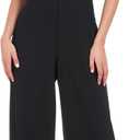 JS Collections Women's Lilith Jumpsuit (Black, M)