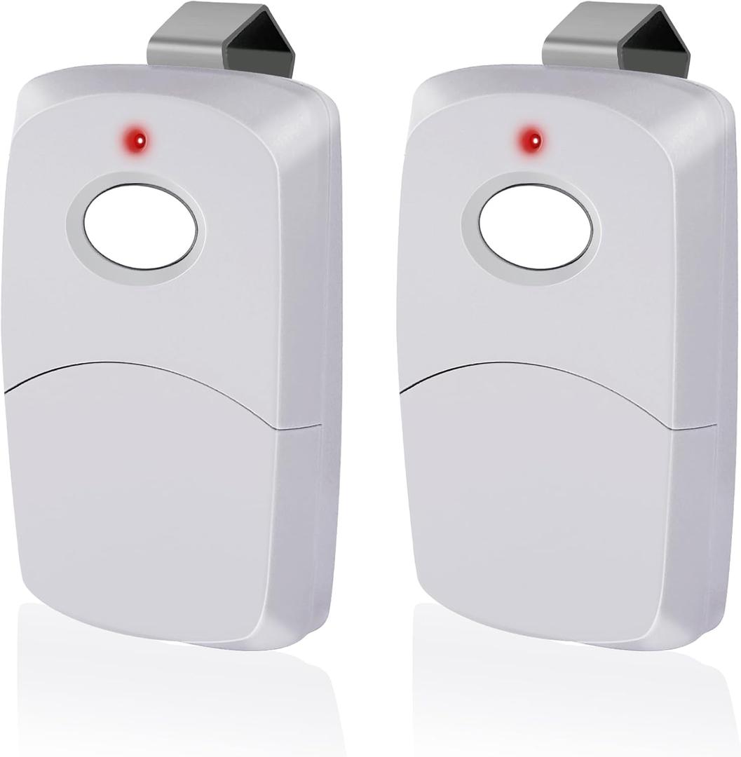 Upgraded 3089 Multicode Gate Opener Remote Control, Linear Garage Door Remote, 10 Digit/Dip Gate Remote 300MHZ, 308911 Gate Clicker, More Stable & Secure & Portable, Easy to Program, 2 Pack