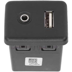 AUX USB Jack Port, AUX USB Interface Socket Jack Smoother Driving Safe Connection 13599456 for Malibu EG3 2012 to 2018