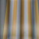 Yellow and White Striped Melamine Serving Tray – Rectangular Decorative Platter for Parties, Outdoor Dining, Breakfast in Bed, and Home Decor