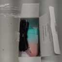 Lekvey Ergonomic Mouse, Vertical Wireless Mouse, Rechargeable 2.4G Optical Carpal Tunnel Mice with USB Receiver: 1000/1200 / 1600 DPI, 6 Buttons, for Laptop, Computer, PC, Desktop, Pink Green