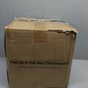 13x6.50-6 Flat Free Lawn Mower Tire and Wheel, Solid Smooth Zero Turn Mower Front Tire Assembly, with 3/4" & 5/8" Bearing, 4"-6.5" Centered Hub, Compatible with Lawnmower Garden Tractor, 2 Pack (13x6.50-6 Flat Free (Smooth Tread ))