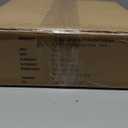 Idzo 2-Pack 14 Inch Acacia Wood Rolling Round Plant Caddy, Plant Caster for Heavy Duty Plant Stand with 360 Lockable Wheels, 264 lbs Capacity Caddy for Indoor and Outdoor Use, Natural Wood