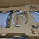 TOTO WASHLET KS5 Electronic Bidet Toilet Seat with Instantaneous Water Heating, Self-Cleaning Wand and Heated Seat, Elongated, Cotton White - SW3216#01