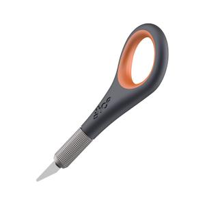 Slice Precision Knife, Finger Grip for Precision and Control, Safe Ceramic Blade Lasting 11x Longer than Metal, 2 Pack