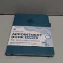 Clever Fox Appointment Book  Hourly Schedule Planner with 15-Minute Increments  Time Box Planner for Daily Work & To-Dos  Weekly & Monthly Spreads, Undated, Hardcover, 8.3x11 (Dark Teal)