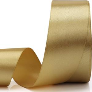 3 x 1-1/2 inch Champagne Gold Ribbon for Gift Wrapping 50 Yards Perfect Wedding Party Wreath Sewing DIY Hair Accessories Decoration Floral Hair Balloons Other Projects
