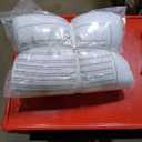 Utopia Bedding Quilted Fitted Mattress Pad, Queen Size, Elastic Fitted Mattress Topper Protector and Cover Stretches up to 16 Inches Deep, Machine Washable (White)