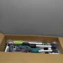 Drywall Sander And Pole Sander Set, Popcorn Ceiling Removal Tool With Vacuum Dust Collector, Led Light, 900W Power Motor 900-1800 RPM Variable Speed For Drywall, Wood Floor, Deck Sanding