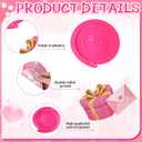 2 x Pajean 54 Pcs Galentine's Day Decorations Ladies Celebrating Ladies Hanging Swirls Double-sided Galentines Ceiling Hanging Decorations for Lady Girls Night Valentine's Day Party Supplies