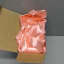 Feifeiya 30 Pcs Small Pink Gift Bags with Ribbon Handles 7.87" x 3.54" x 7.09" Bulk Paper Goodie Bags for Birthday Wedding Bridal Baby Shower Party Favors
