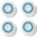 Brush Head Replacements Compatible with Clarisonic Mia 1, Mia 2, Mia Fit, Alpha Fit, Smart Profile Uplift and Alpha Fit, Deep Pore, 4 Pack