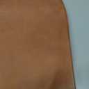 MANDIOO Set of 2 Faux Leather Decorative Throw Pillow Covers Modern Solid Outdoor Cushion Cases Luxury Pillowcases for Couch Sofa Bed 20x20 Inches Brown