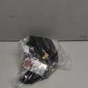 Bali Women's Underwire Bra, Cotton Collection 2-ply Underwire Bra, Moisture-Wicking, Full Coverage, Convertible Straps (Black) 42DD