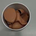 2.0 Skin-Like Dog Boots for Small, Medium & Large Breeds, All-Weather Dog Shoes for Hot Pavement & Winter Snow, Slip-On Socks, Strapless Booties for Indoor Hardwood Floors & Outdoor Traction (Mocha Mousse)