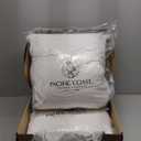 Pacific Coast Pillows Queen Size Set of 2, Goose Feather and Down Pillow for Sleeping, 3-Chamber Hotel Pillow for Side Sleepers and Back Sleepers