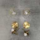 Crystal Wall Lamp Modern Wall Sconces LED Wall-Mounted Decorative Lighting Compatible with Living Room Bathroom Bedroom Hallway Bedside Decor Lamp, 2 Pack