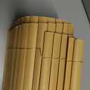 paramondo Reinforced PVC Privacy Fence Screen, Natural, 4×10 FT