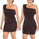 Hioffer 328 Women Waist Cincher Girdle Tummy Slimmer Sexy Thong Panty Shapewear (L)
