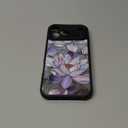 DEENAKIN for iPhone 17 Pro Max Case Cute,Aesthetic Floral Hard Shell,Compatible with Magsafe,Trendy Unique Cool Retro Western Coquette Protective Slim Phone Cover for Women Girls,Blooming Purple Lotus