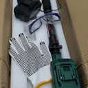 KIMO 20V Weed Wacker and Blower Combo w/2 x 2.0Ah Battery & Charger, 12 Inch String Trimmer w/10Pcs Cutting Lines, 4-in-1 Leaf Blower Cordless w/Vacuum, 3 Nozzles & 20" Extended Tube for Yard, Garden