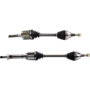 TRQ Front Driver and Passenger Side CV Axle Assembly Set 2 Piece Compatible with 2013-2014 Ford Escape S 2015-2016 Escape I4 2.5L Front Wheel Drive 2017-2018 Escape S