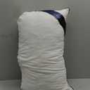 Premium Memory Foam 16 x 26 Inch Throw Pillow Insert - Decorative Lumbar Throw Pillow for Living Room, Sofa and Couch, 16 x 26 Inch, White