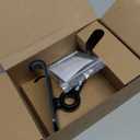 LISEN Cell Phone Stand Phone Holder for Desk Recording Office, Women Office Desk Accessories Gifts PC Gaming Essentials iPhone Stand Gadgets Fit OtterBox Case Switch iPad Air Tablet 4-10 in (BLACK)