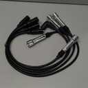 ACROPIX Car Spark Plug Coil Wires Ignition Coil Harness Cable 7mm Fit for VW Transporter 1985-1991 Vanagon 1984-1991 1.9L 2.1L No.200998031D - Pack of 5