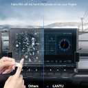 2PCS Car Screen Protector for 2022 2023 2024 2025 GMC Hummer EV Pickup & 2024 2025 Hummer EV SUV Accessories Navigation Nano Touchscreen Protector Film HD Clear Bubble Free 13.4''