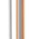 Vertical Paper Roll Dispenser with Wheels 25"-36" Paper Roll Holder Stand and Cutter Durable and Movable for Gift Wrap Kraft Freezer Butcher Studio Classroom Arts Retail Store Commercial Use