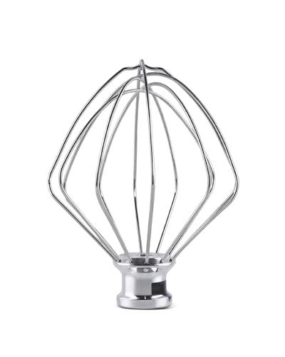 Stainless Steel K45WW Wire Whip, Attachments Fits for KitchenAid 4.5 5 Quart Tilt-Head Stand Mixer, Egg Stirrer, Cream Beater, Cakes Mayonnaise Whisk Kitchen aid Accessories