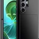 Samsung Galaxy S25 Ultra Case,Built-in HD Screen Protector Luxury Metal Extreme Shockproof Military Bumper Heavy Duty Cover Shell Case for Samsung Galaxy S25 Ultra (Black)