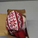 QLEKEY Christmas Red Gnomes Plush Singing Tomte Swedish Santa Decor Scandinavian Gnome Faceless Elf Holiday Decoration for Home, Table, Shelf