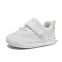 Newsonet Baby Shoes Boys Girls First Walking Non Slip Walker Infant Mesh Sneakers Breathable 6 9 12 18 24 Months White Size 12-18 Months Toddler, Size 5