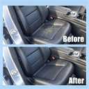 GXARTS Driver Side Bottom Replacement Leather Seat Cover Fit for Mercedes Benz E350 E550 2010 2011 2012 2013 2014 (Artificial Leather Microfiber Leather Material)