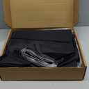 QYMOTO Midsize Ranger 570 Soft Door Set, Canvas Side Doors Fit for Polaris Ranger 400, 570, 800 Mid Pro-fit Roll Cage Bar with Heavy Duty Zipper Open Window, Stop Cold, Rain,Dust and Debris Outdoor