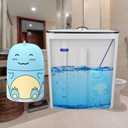 Toilet Bowl Cleaner Bottle Krazy Clean Pro for Tank Cleaner Blue Crazy Cleaning Cute Dinosaur The Works Toilet Bowl Cleaner Easy to Use Leaving Your Toilet Looking Fresh-Marine Scent