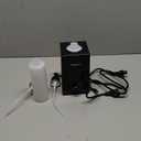 Oil Warmer for Massage, Massage Oil Warmer, Body Oils Heater for Spa, with Two Oil Bottle Dispenser, Adjustable Temperature (Black)