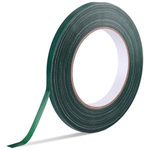 GLAMFIELDS Floral Tape Green, Flower Wrap Adhesive Waterproof Tape for Bouquets 0.25" (60 Yd/180 Ft) - 1 Roll