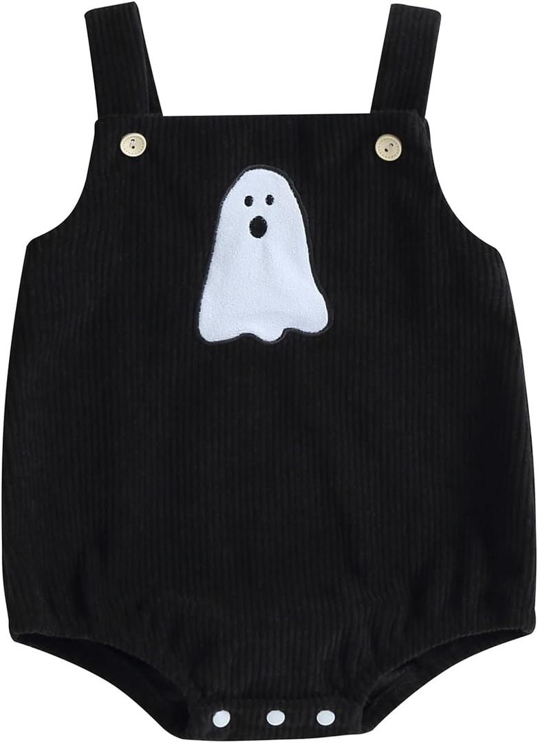 Cute Baby Girl Clothes Baby Girl Summer Sleeveless Romper Star Applique Embroidery Square Neck Bubble Jumpsuit (3-6 Months, Black2)