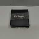 KM Legend Men's Genuine Leather Dress - Classic & Fashion For Work Business And Casual Belt (38, Essential Brown)