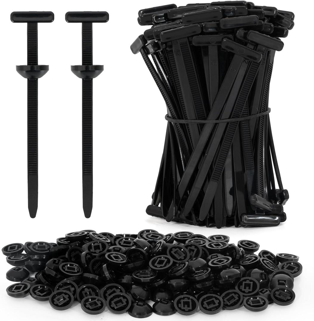 2 x 150Pcs Nylon Universal Cable Tie Buckle Nylon Zip Ties Button Fixion Tools, Automotive Replacement Rivet Fixing, Zipties for Cars Repair Engine Bumper Fender Liner Door Panel Screw Fastener Clips